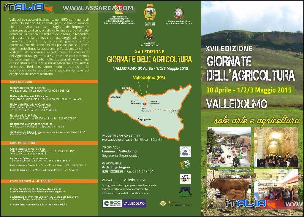 PROGRAMMA XVII EDIZIONE GIORNATA DELL`AGRICOLTURA