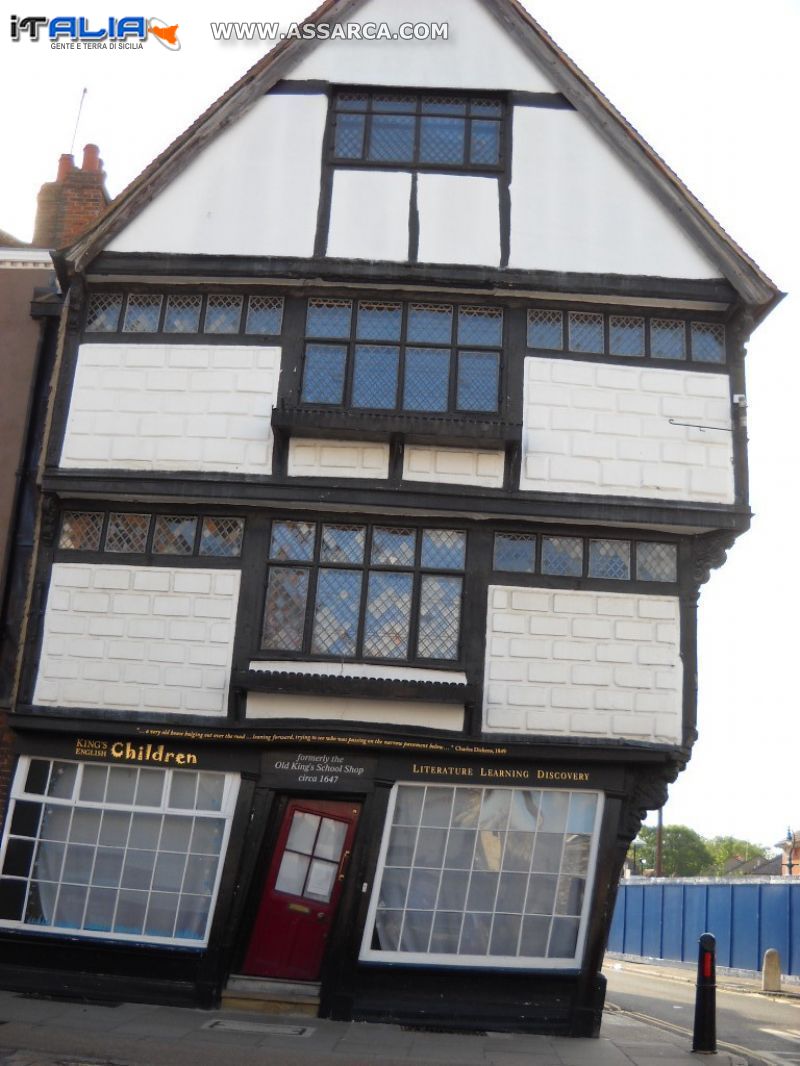 Canterbury: casa in legno del 1647