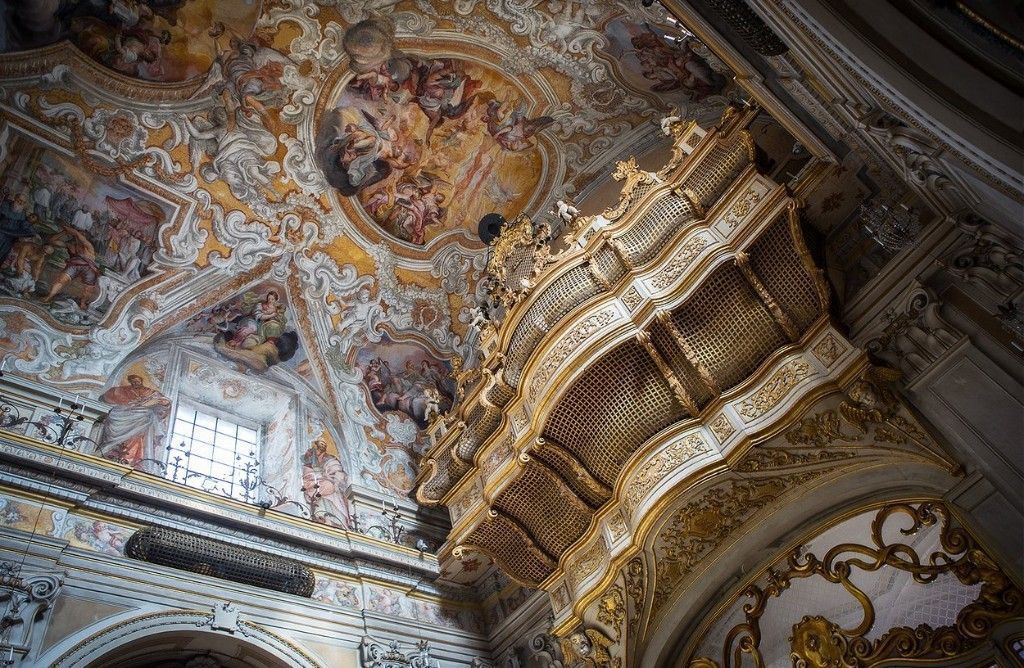 INTERNO DELLA CHIESA DI SAN BENEDETTO