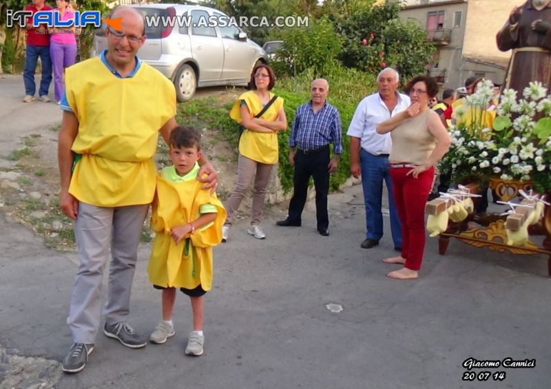 Mario con il suo piccolo Emanuele