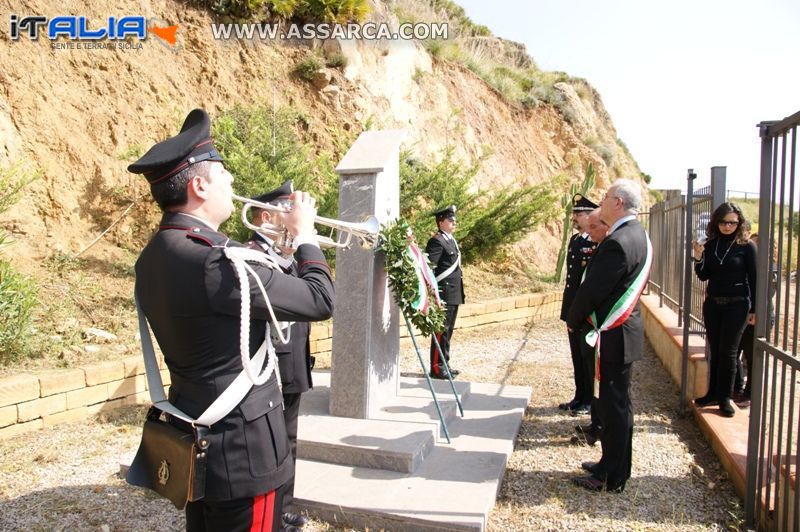 COMMEMORAZIONE DEL 42? ANNIVERSARIO ECCIDIO DEL CARABINIERE SCELTO ORAZIO COSTANTINO