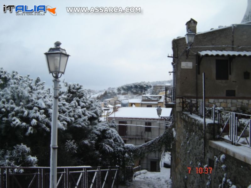 FINALMENTE ? ARRIVATA ANCHE AD ALIA LA NEVE