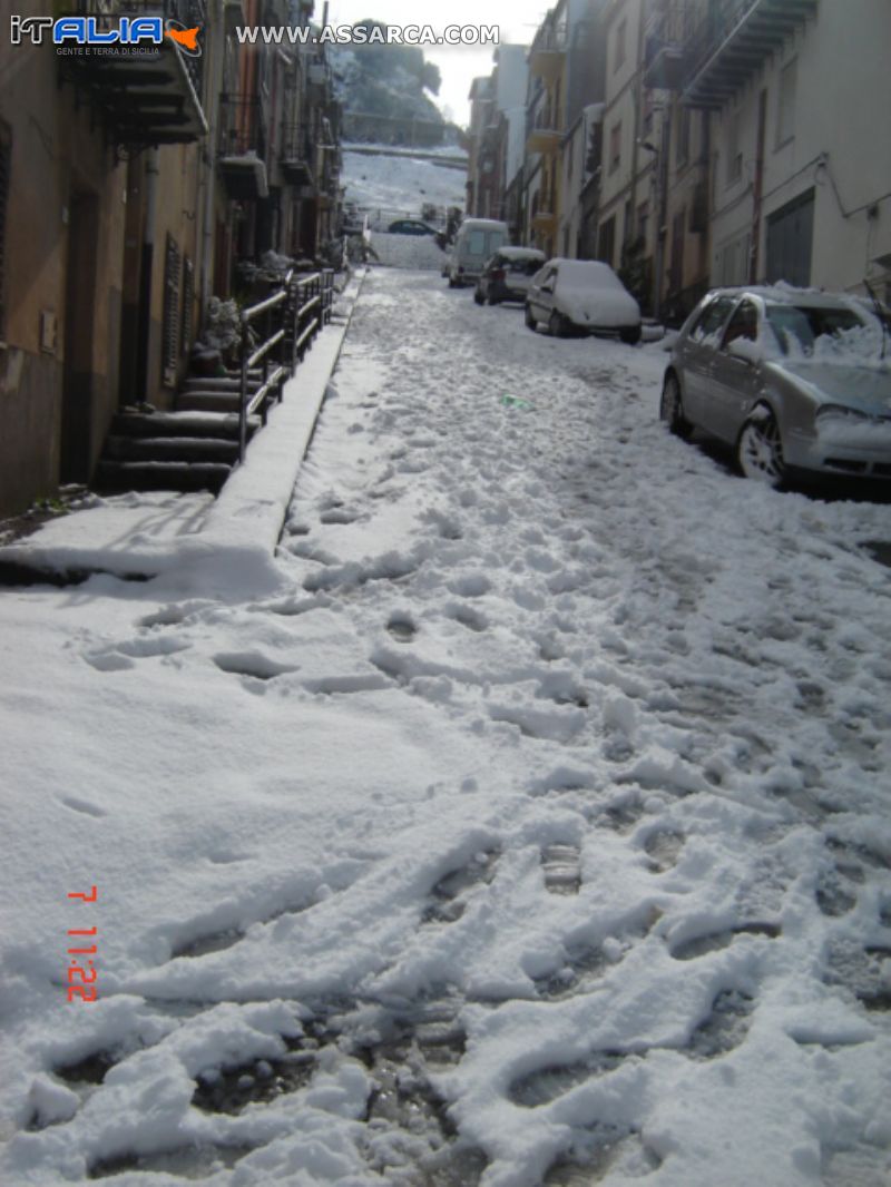 FINALMENTE ? ARRIVATA ANCHE AD ALIA LA NEVE