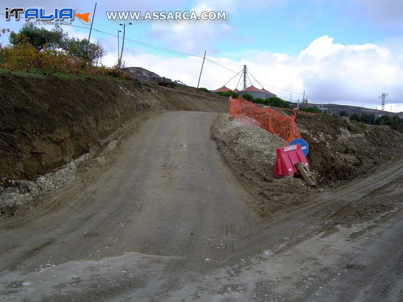 Bretella di collegamento alla Sp per Valledolmo