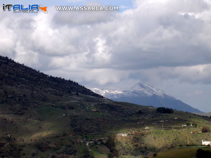 Panorama dalla porta "fausa" Monte San Calogero