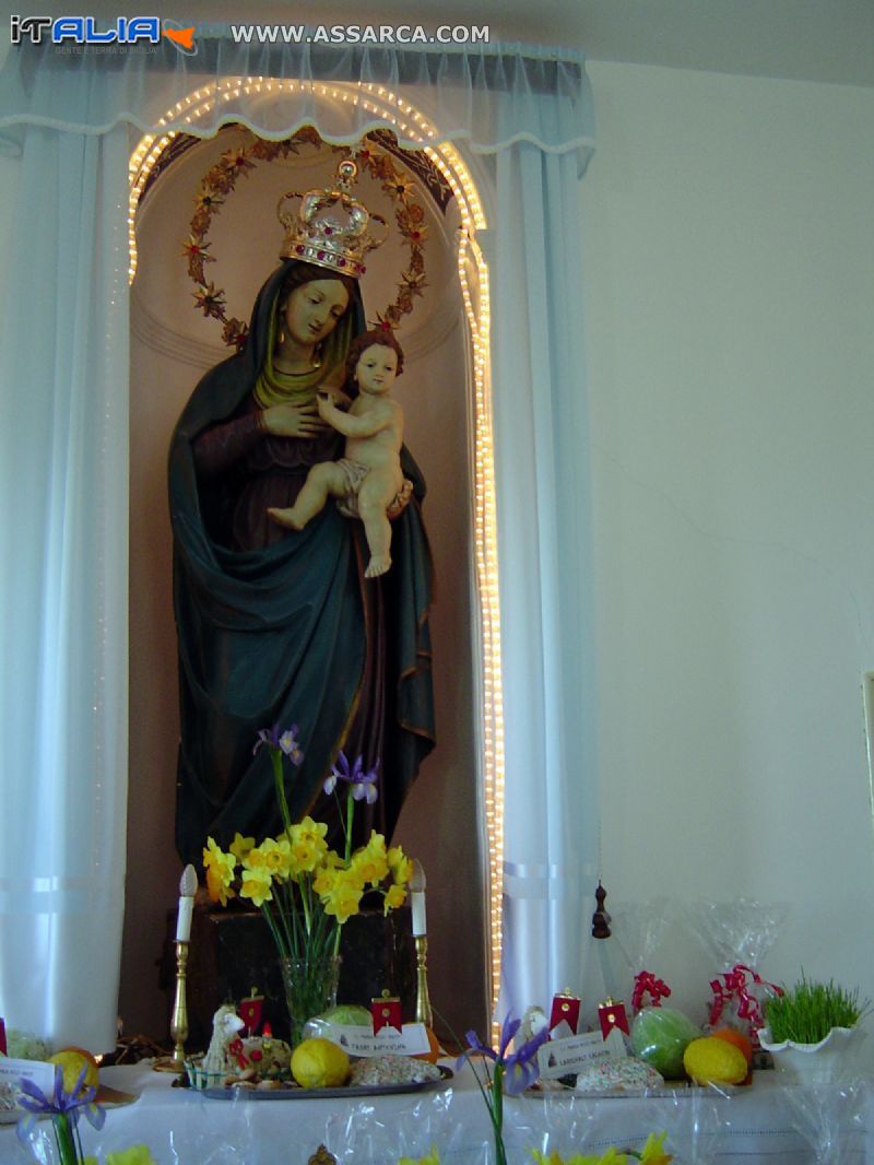 La Madonna dell`oratorio dei confrati.