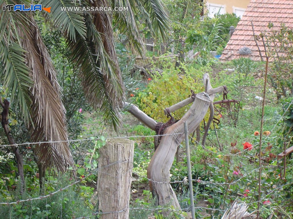 Attrezzo agricolo dei tempi passati