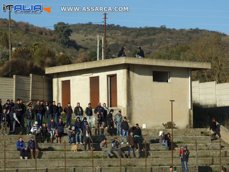 Tifosi al Comunale di Alia