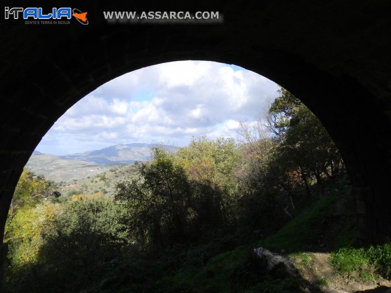 paesaggio sotto il ponte