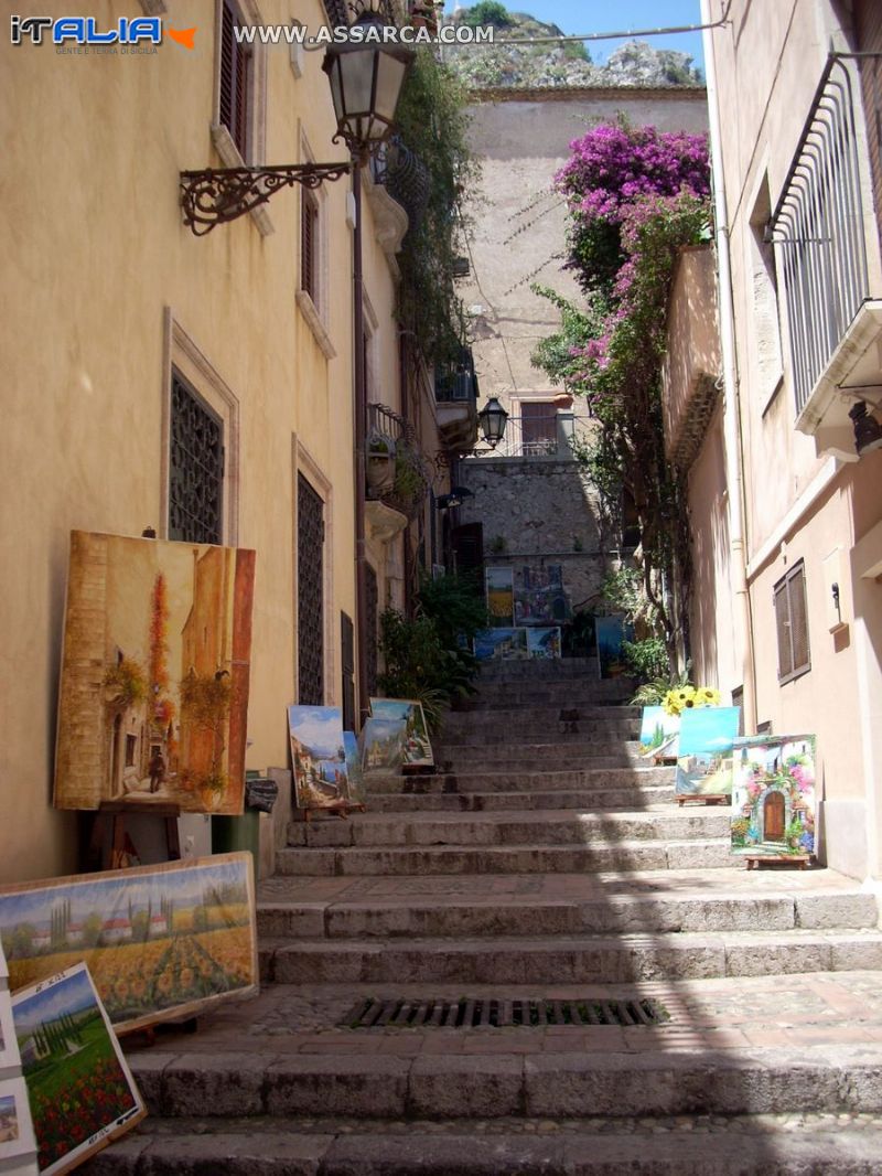 Taormina: Mostre in strada