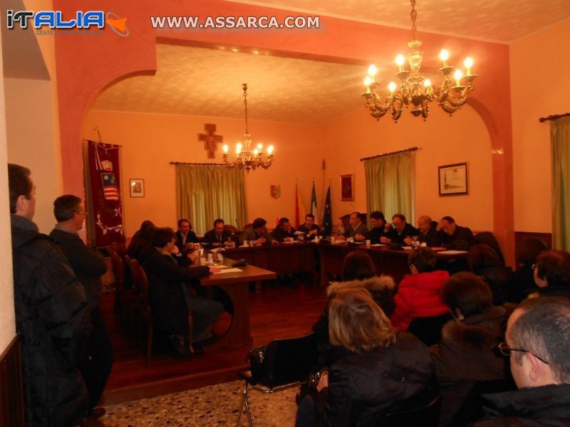 Aula consiliare di Geraci Siculo