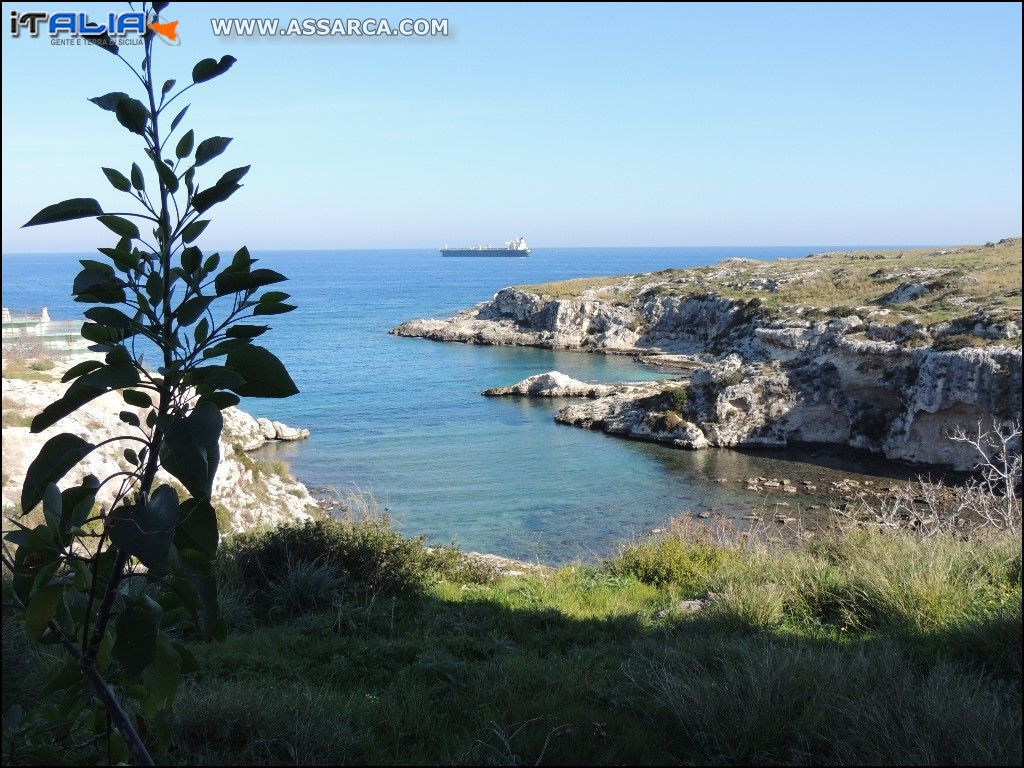 Antico porto della Tonnara di Santa Panagia.