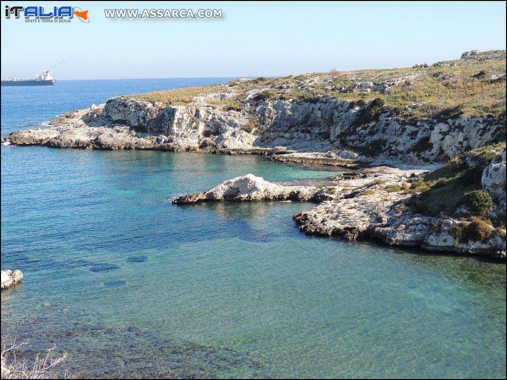 Antico porto della Tonnara di Santa Panagia.