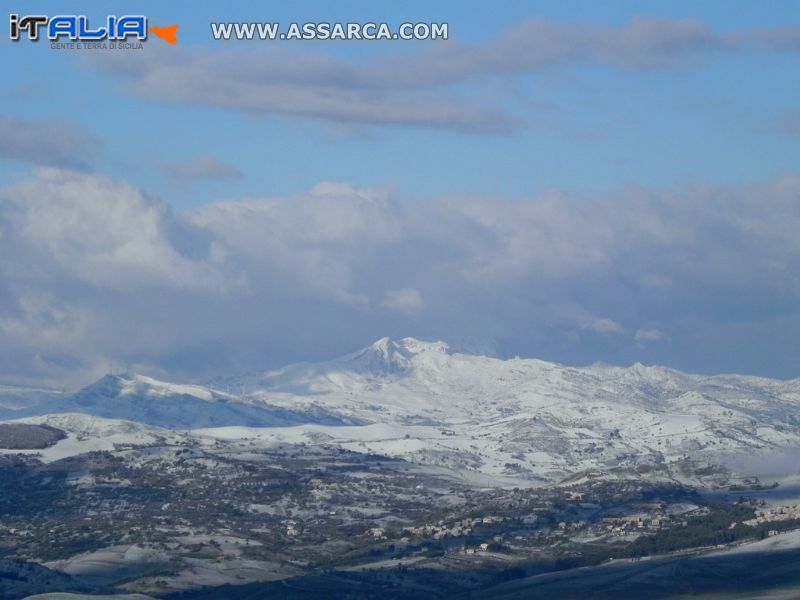 Panorama sui monti Sicani