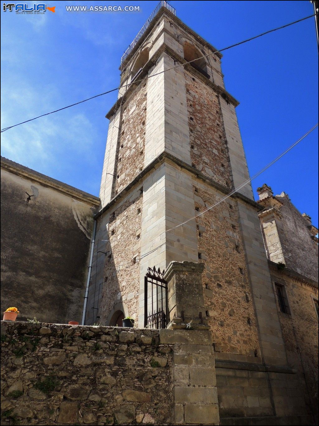 CAMPANILE CHIESA MADRE DELL`ANNUNZIATA.