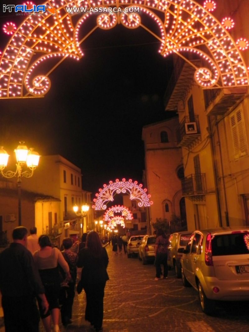 Luminarie Via Garibaldi