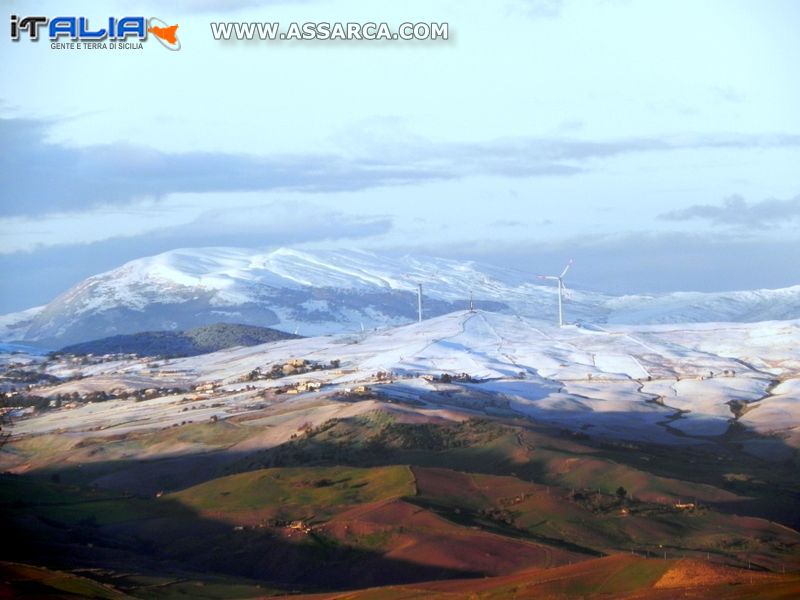 Monti Sicani innevati