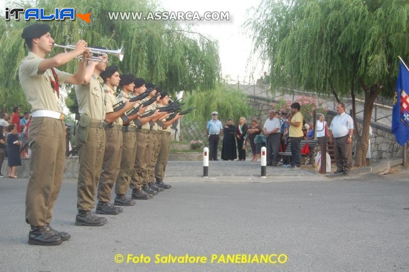 Inaugurazione monumento ai Caduti in Guerra