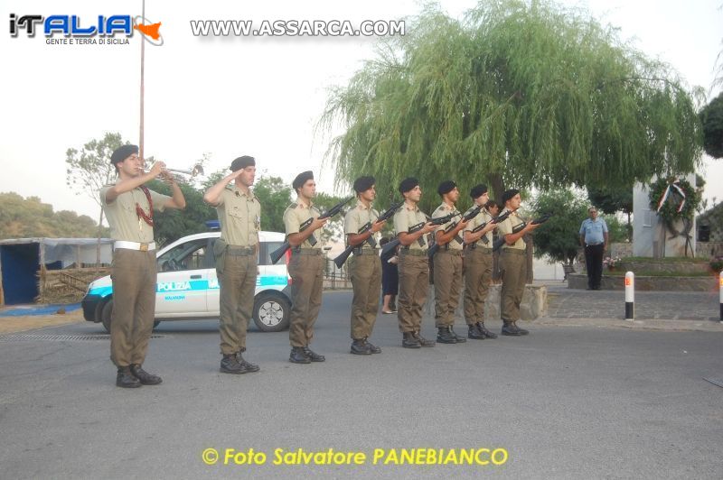 Inaugurazione monumento ai caduti in Guerra