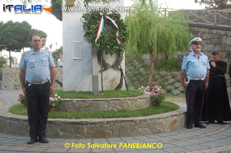 Inaugurazione monumento ai Caduti in Guerra