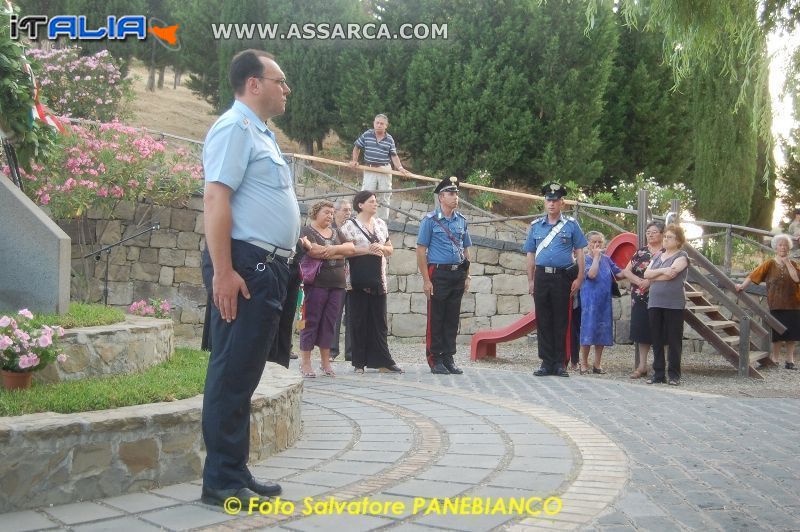 Inaugurazione monumento ai Caduti in Guerra