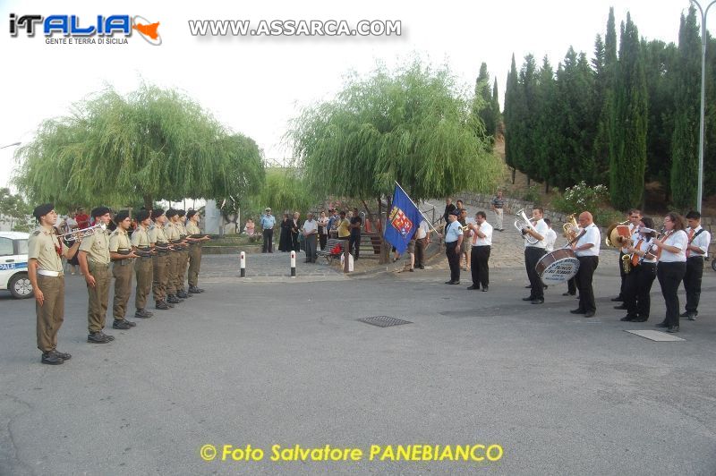 Inaugurazione monumento ai caduti in Guerra