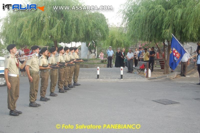 Inaugurazione monumento ai Caduti in Guerra