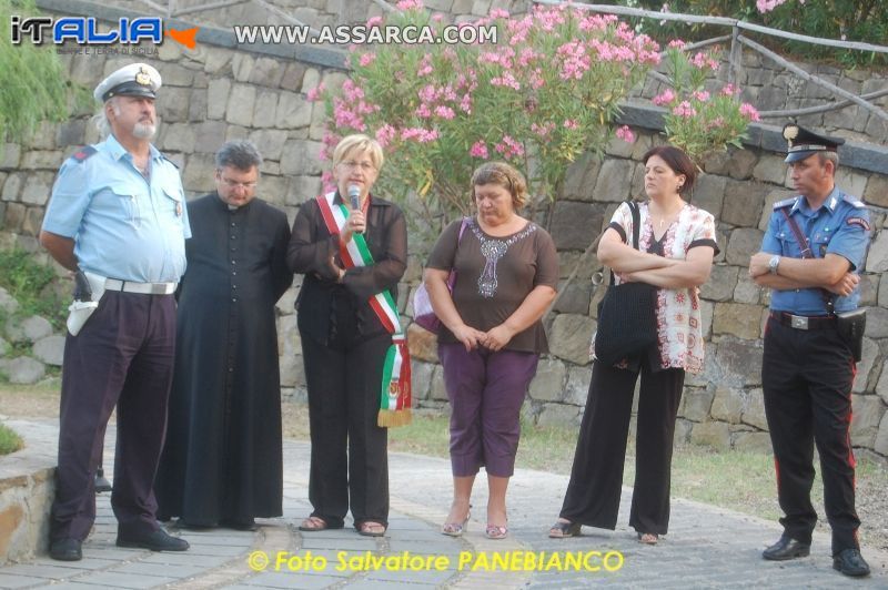 Inaugurazione monumento ai Caduti in Guerra