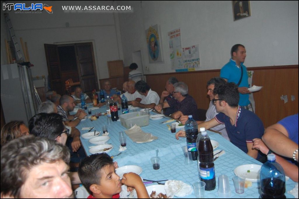 Cena portatori S. Anna