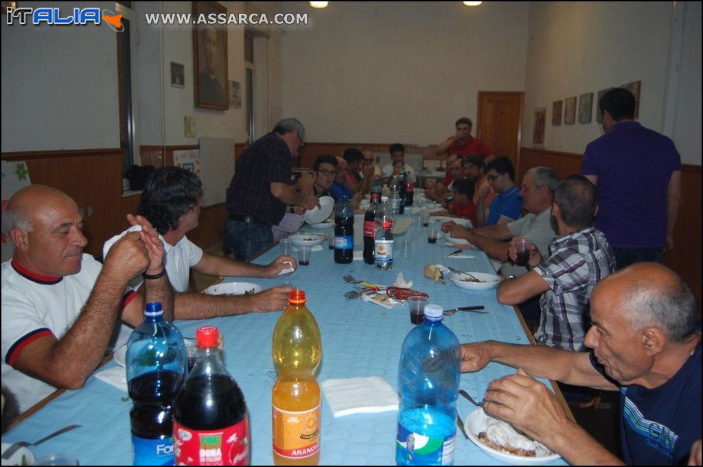 Cena portatori S. Anna