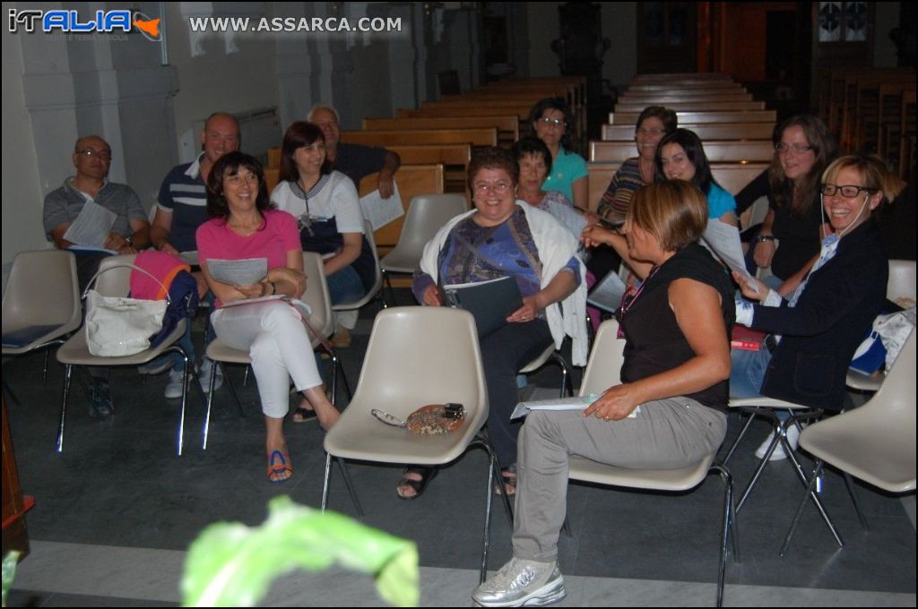 Prove del coro parrocchiale