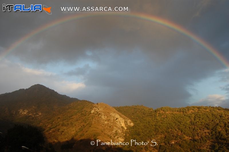 Pizzo Daniele visto da casa Mia