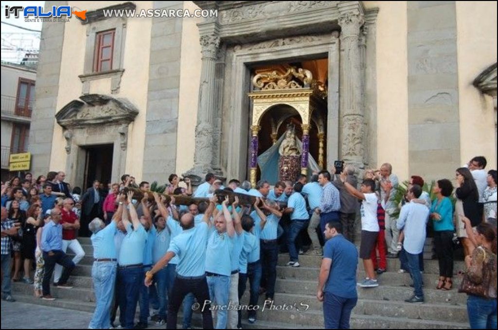 Processione Maria SS. dell`Udienza - 15/08/2014