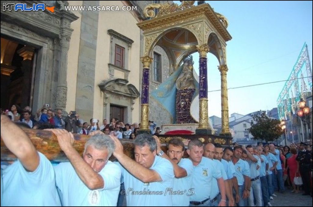 Processione Maria SS. dell`Udienza - 15/08/2014