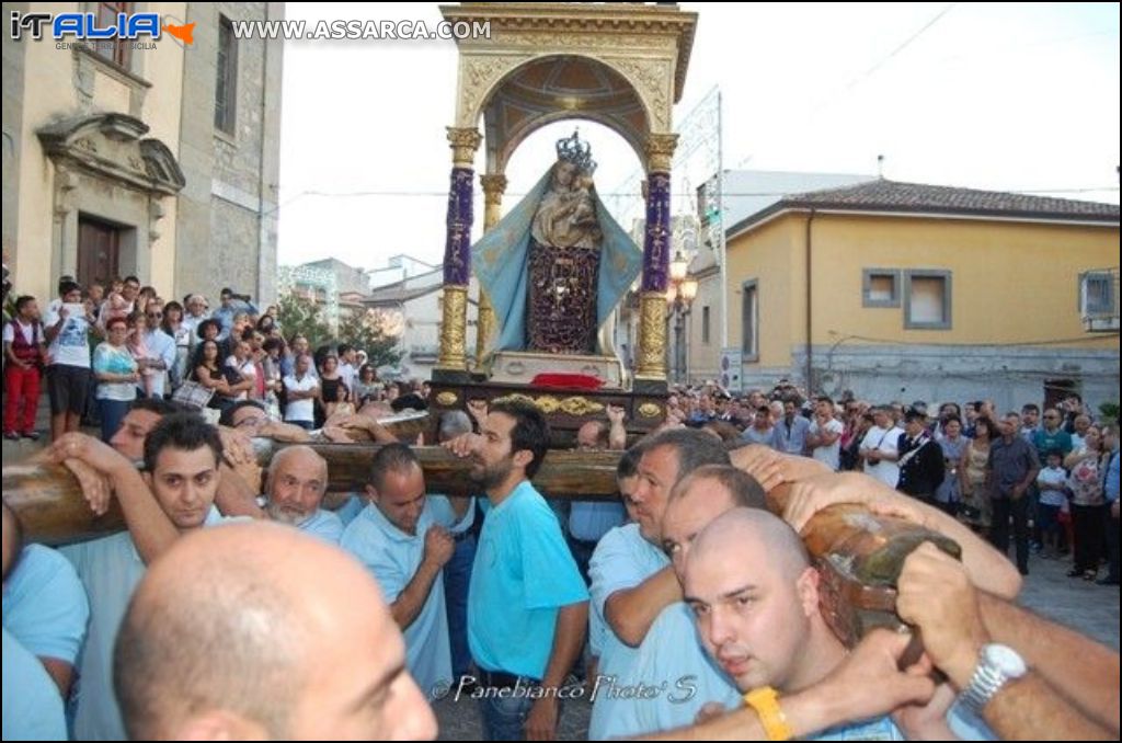 Processione Maria SS. dell`Udienza - 15/08/2014