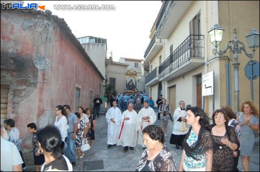 Processione Maria SS. dell`Udienza - 15/08/2014