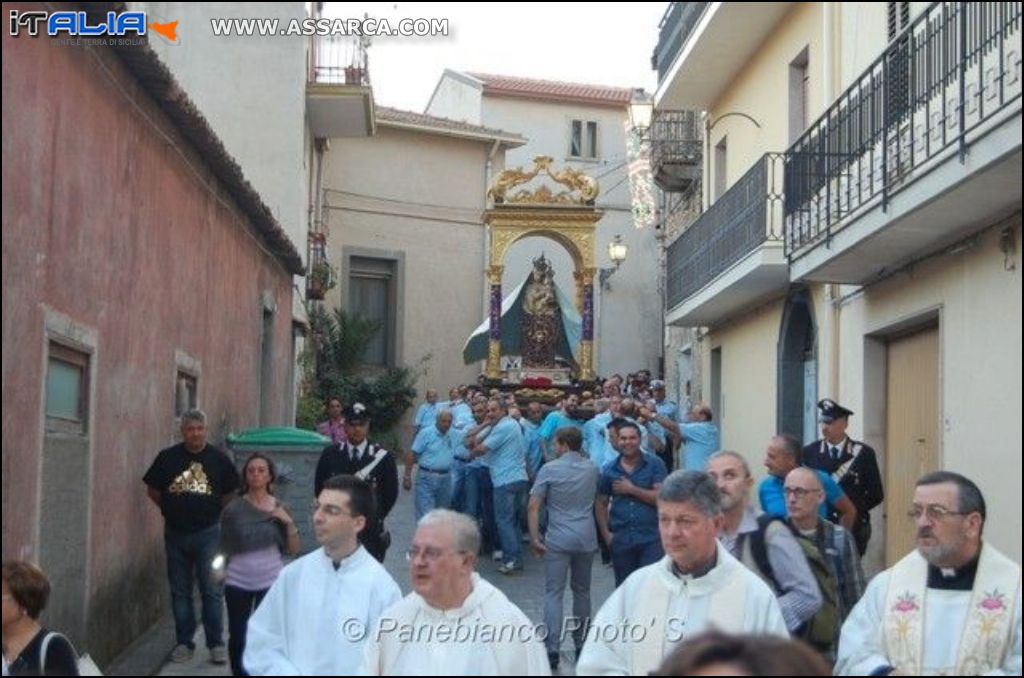 Processione Maria SS. dell`Udienza - 15/08/2014