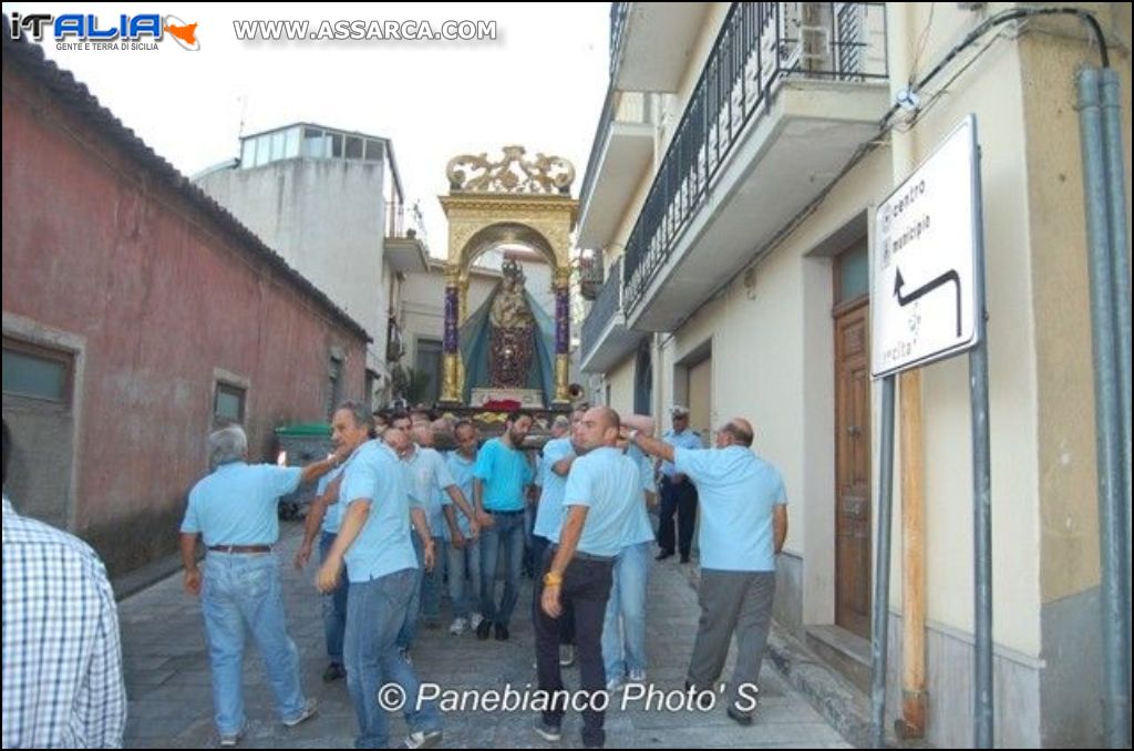 Processione Maria SS. dell`Udienza - 15/08/2014