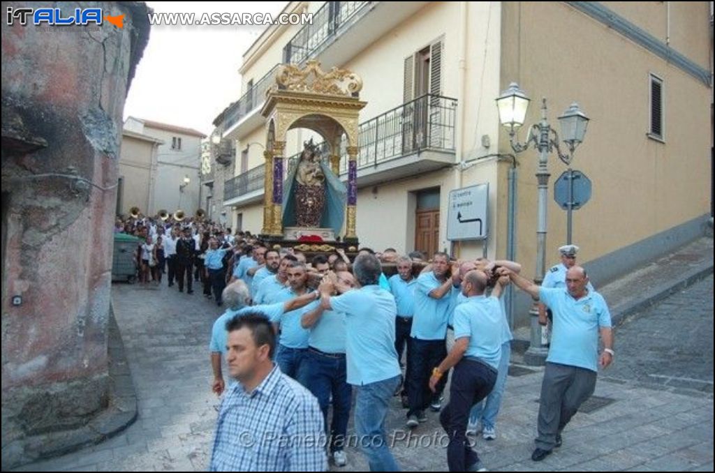 Processione Maria SS. dell`Udienza - 15/08/2014