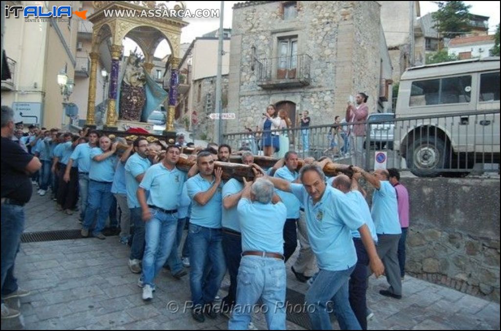 Processione Maria SS. dell`Udienza - 15/08/2014