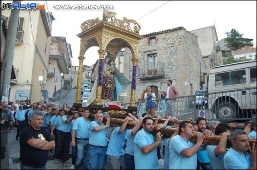 Processione Maria SS. dell`Udienza - 15/08/2014