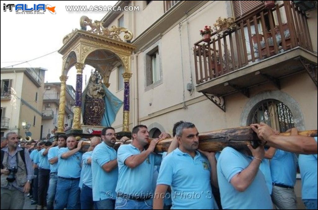 Processione Maria SS. dell`Udienza - 15/08/2014