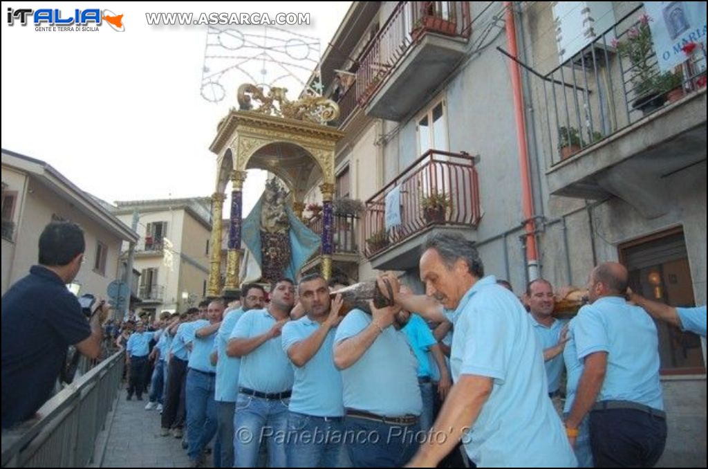 Processione Maria SS. dell`Udienza - 15/08/2014