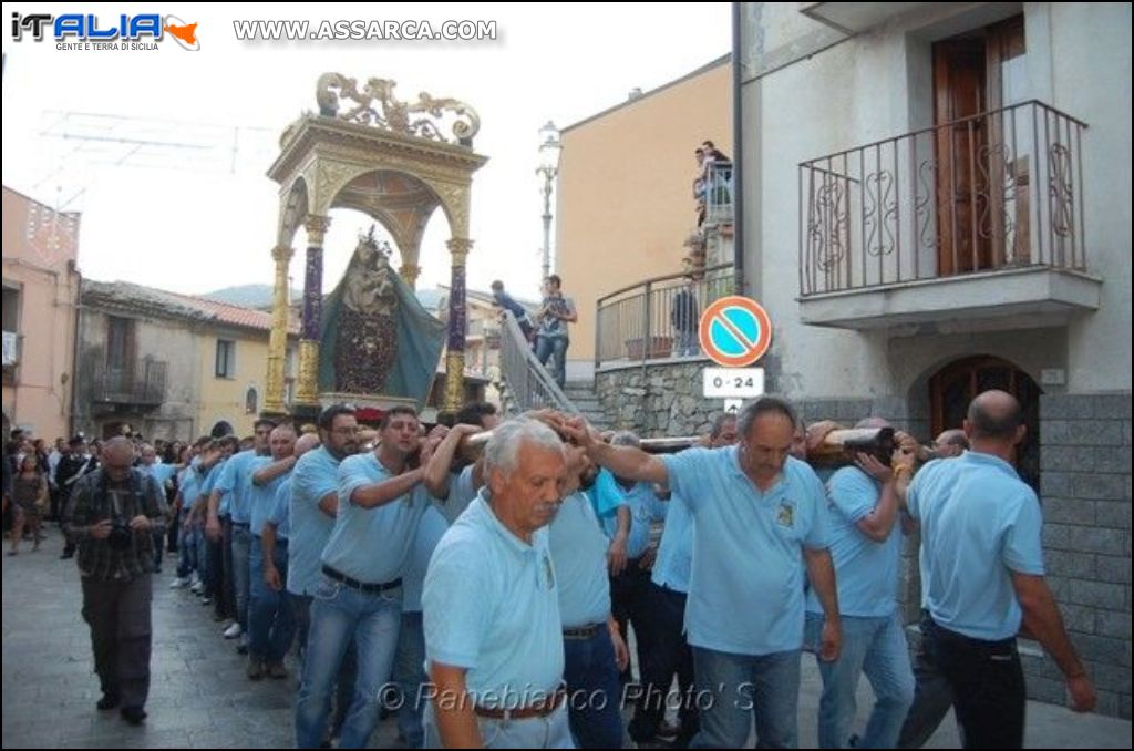 Processione Maria SS. dell`Udienza - 15/08/2014