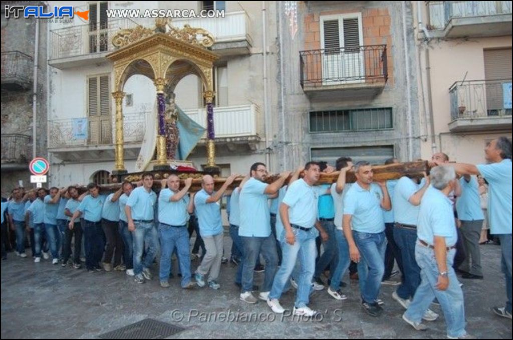 Processione Maria SS. dell`Udienza - 15/08/2014