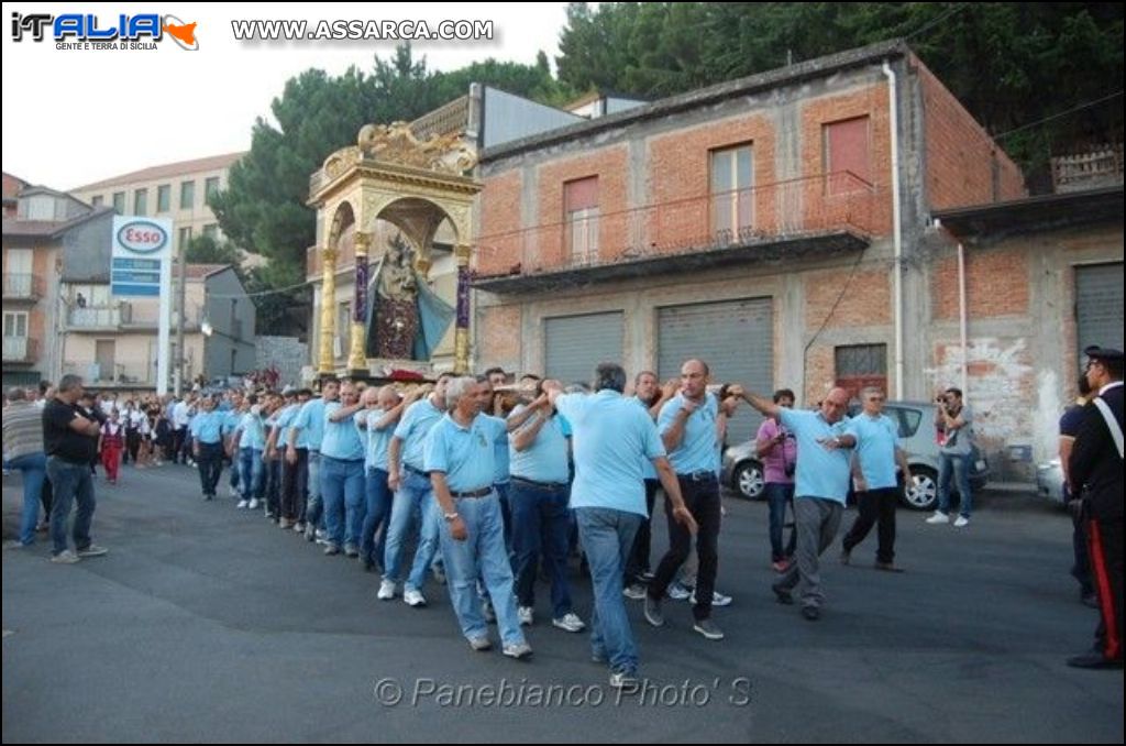 Processione Maria SS. dell`Udienza - 15/08/2014