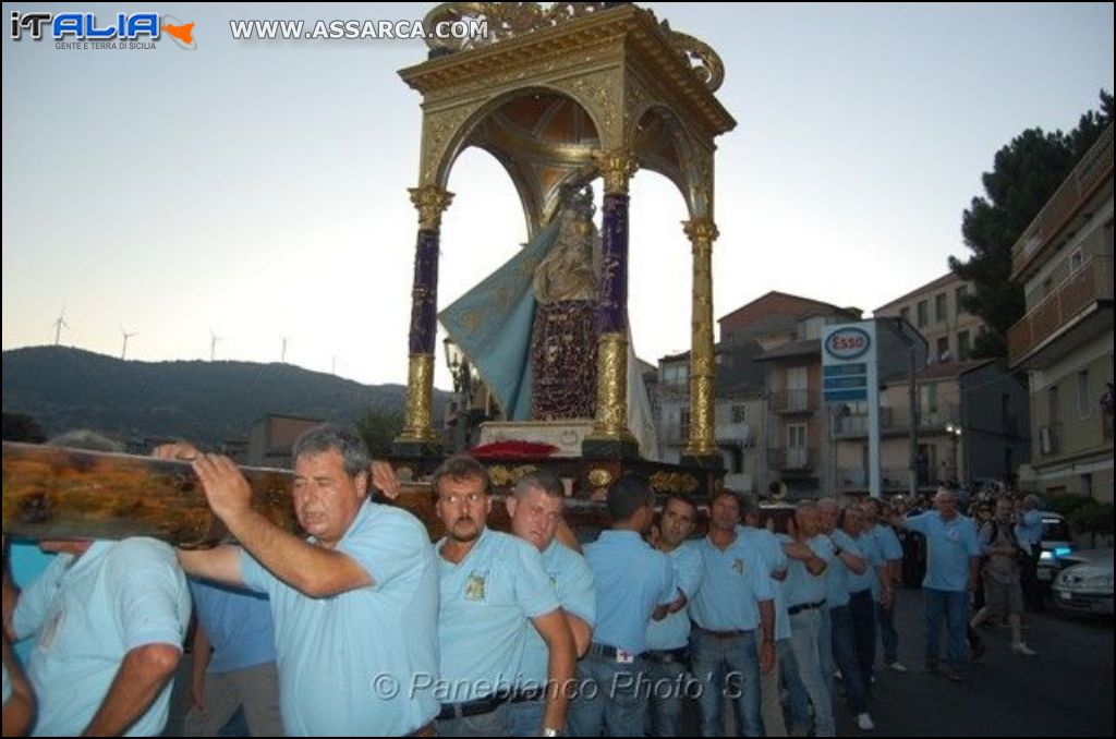 Processione Maria SS. dell`Udienza - 15/08/2014