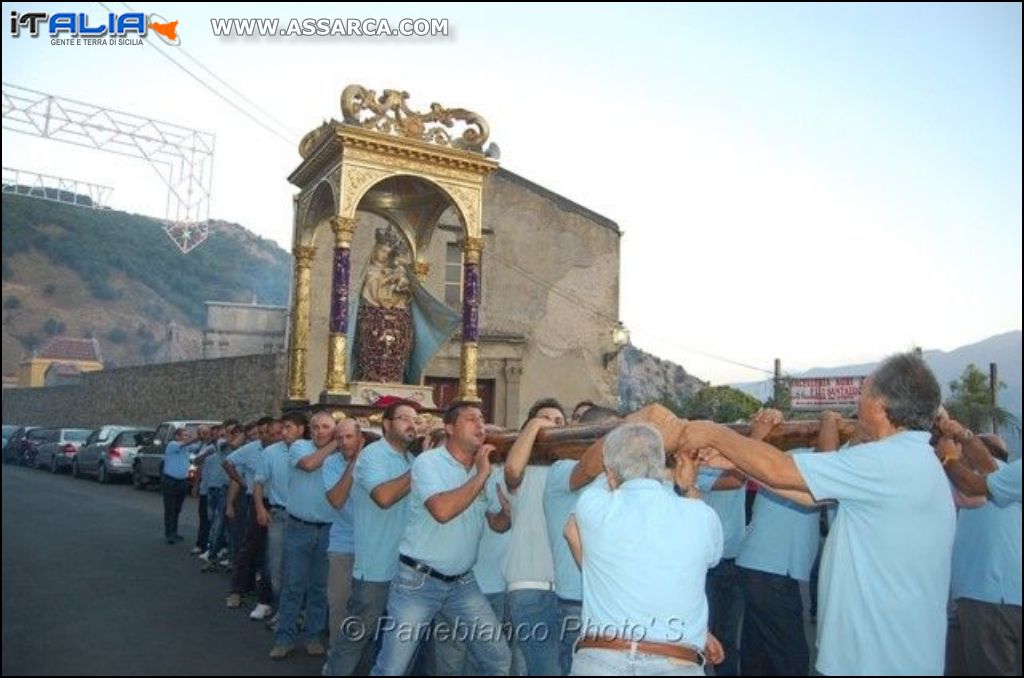 Processione Maria SS. dell`Udienza - 15/08/2014