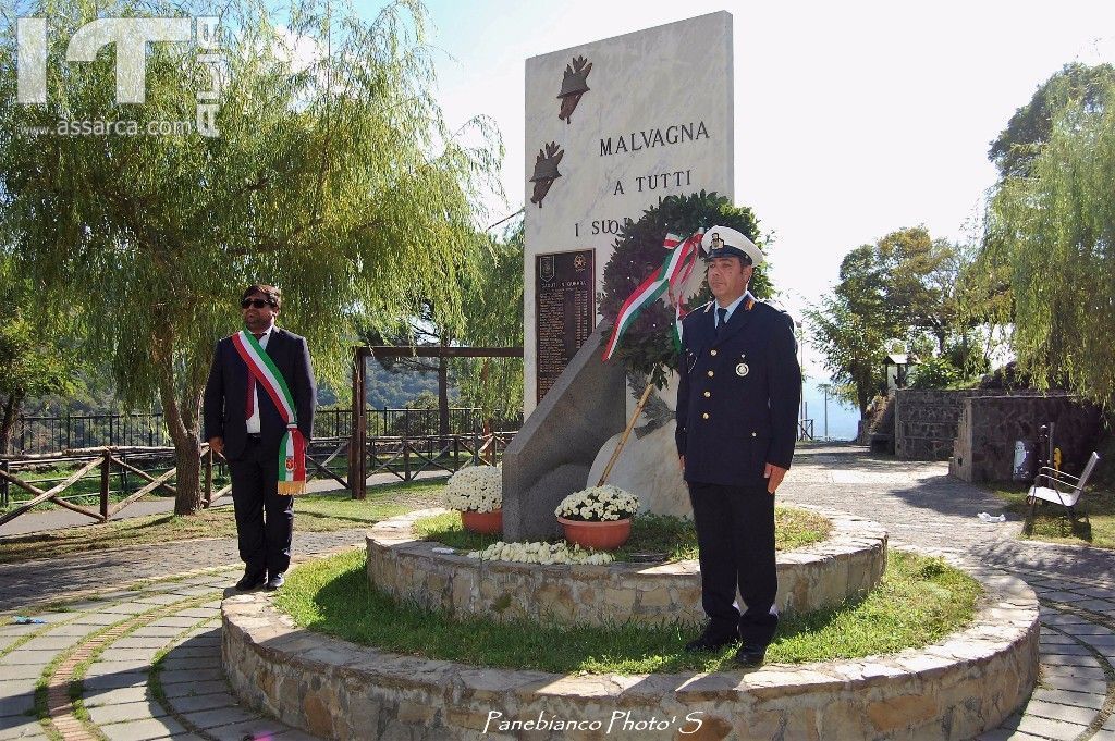 MALVAGNA - Cerimonia del IV Novembre