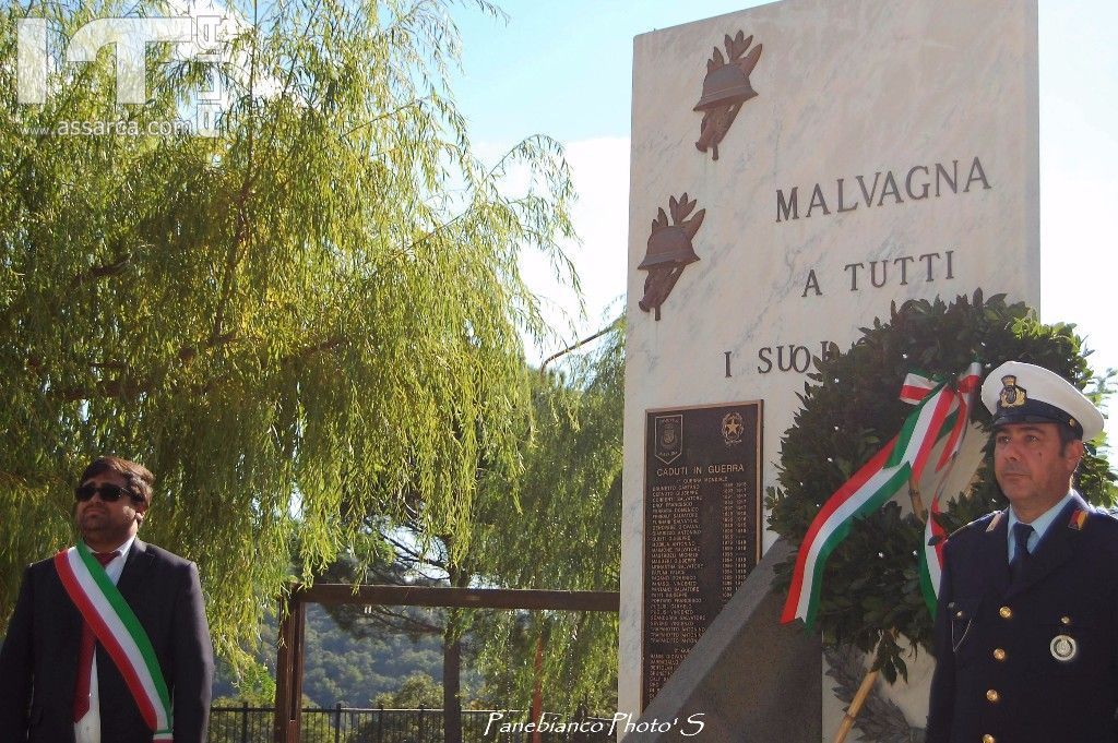 MALVAGNA - Cerimonia del IV Novembre